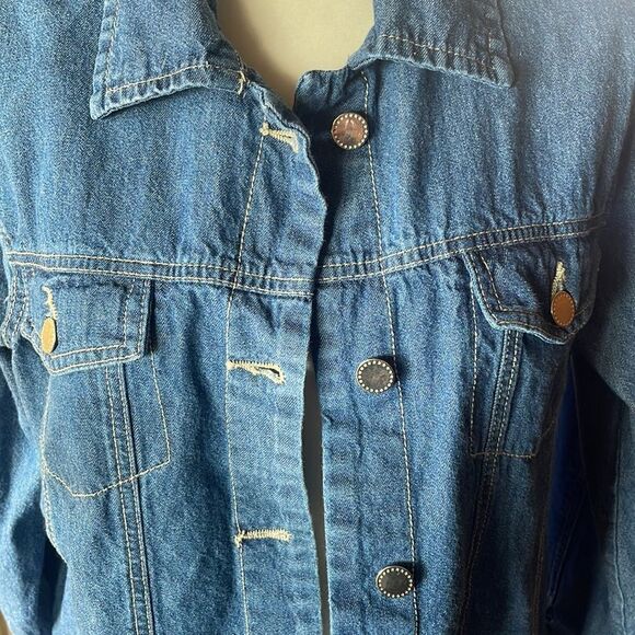 Turtle Bay New York Denim Jacket - M - Picture 2 of 7